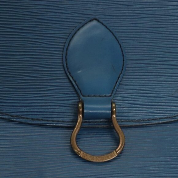 LOUIS VUITTON Epi Saint Cloud GM Shoulder Bag Toledo Blue - Picture 6 of 16